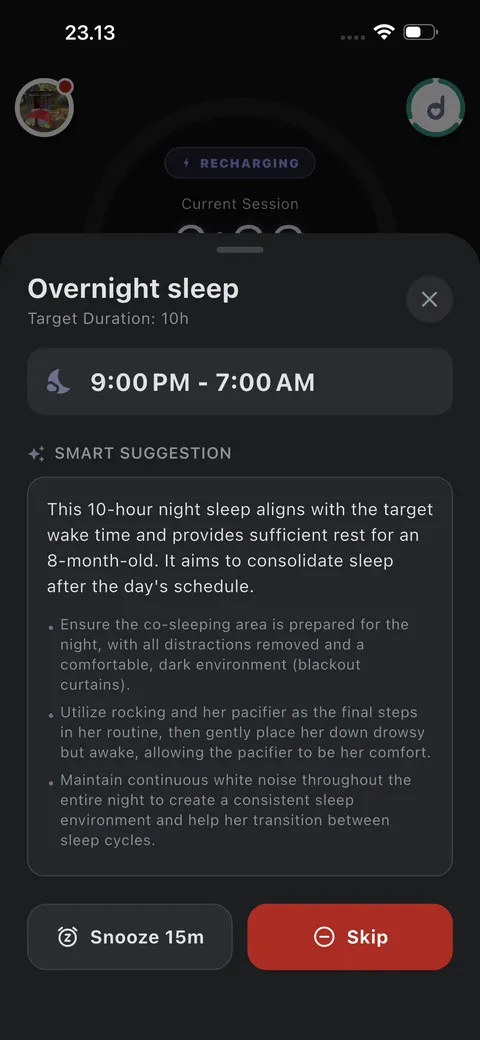 Dalo Sleep skærmbillede 2