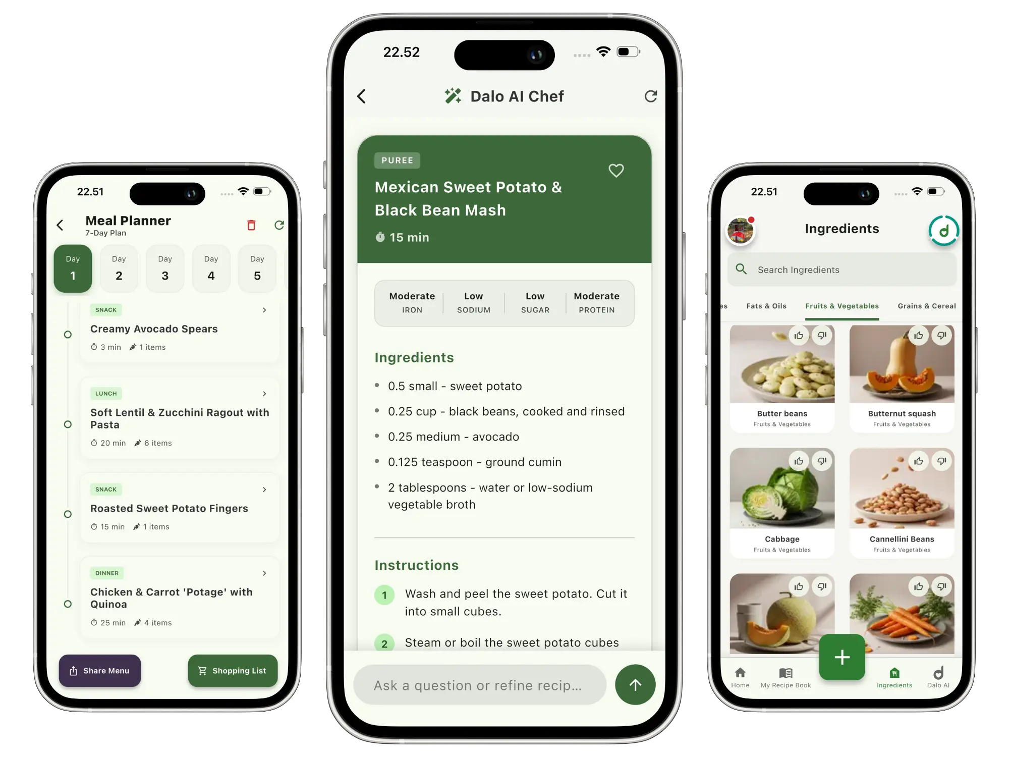 Dalo Solids App Preview